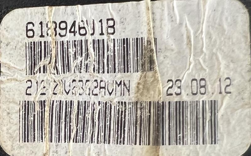 2013 Volkswagen Passat Rear Seat Belt