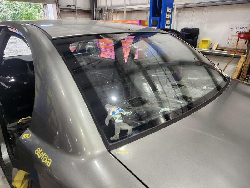 2010 Kia Rio Back Glass/Window