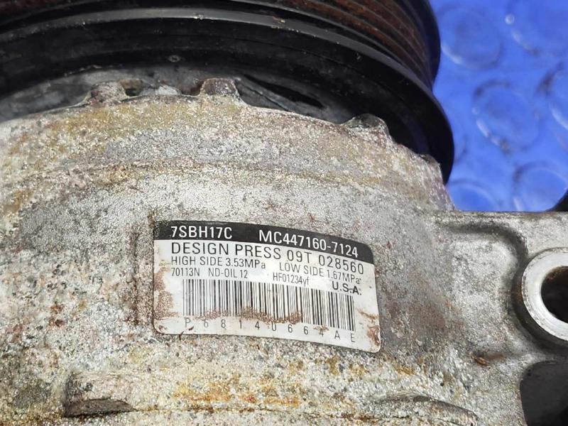 2017 Ram 1500 A/C Air Compressor