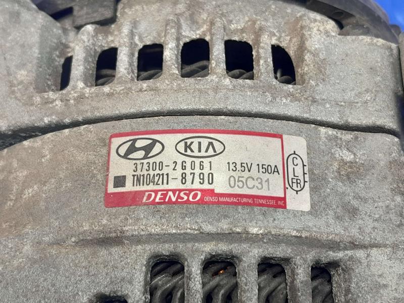 2016-2020 Kia Optima 2.0L 2.4L Alternator Assembly 150 Amp OEM 373002G061