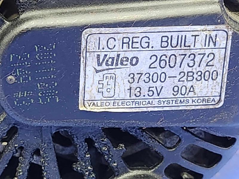 2012 Hyundai Veloster Alternator