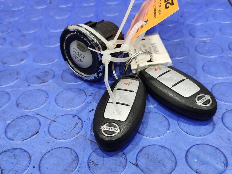 2013-2020 Nissan Pathfinder OEM Push Button Start Stop Switch with FOBs 251503TA0C