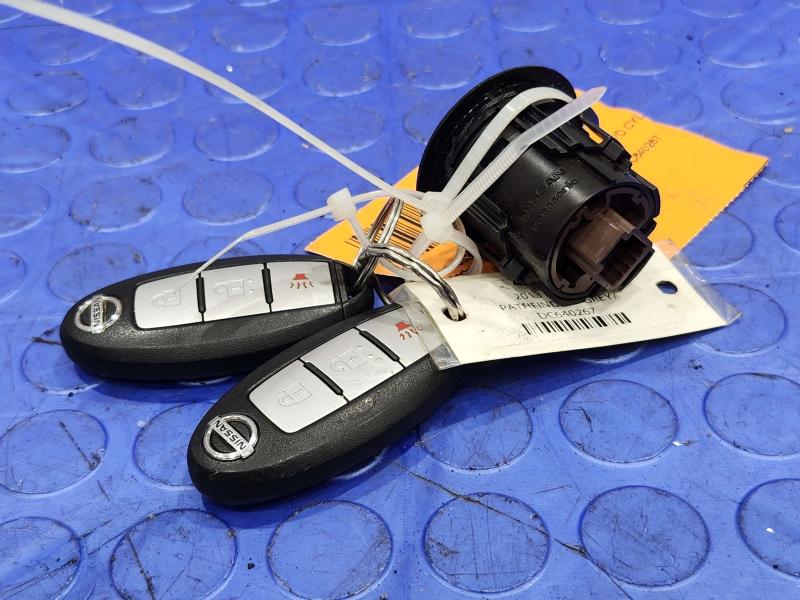 2013-2020 Nissan Pathfinder OEM Push Button Start Stop Switch with FOBs 251503TA0C
