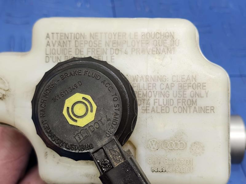 2012 Audi TT Master Cylinder