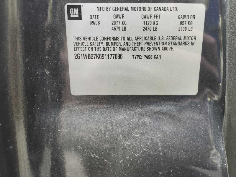 2009 Chevrolet Impala Air Cond. Evaporator