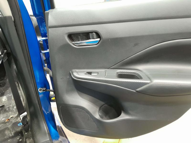 2020 Nissan Versa SV Rear Door Trim Panel Right Passenger Side Black Leather OEM 829005EE2A,RH