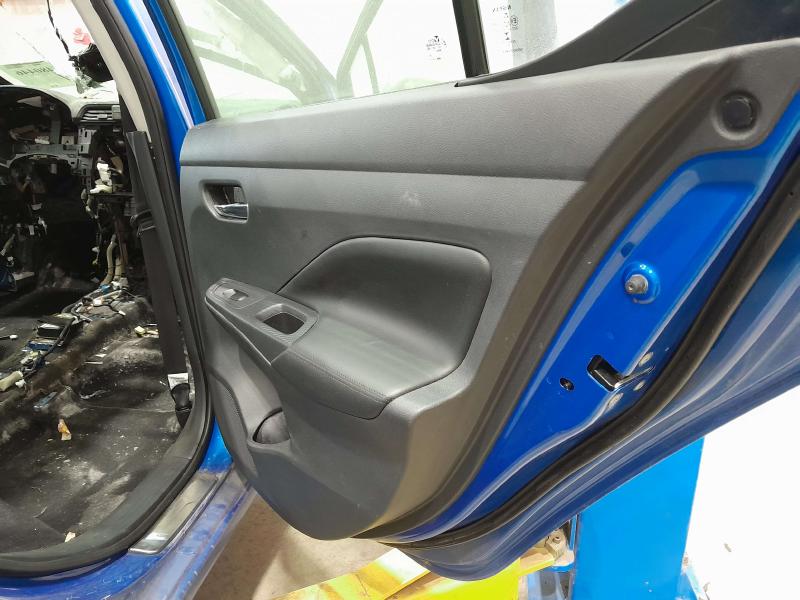 2020 Nissan Versa SV Rear Door Trim Panel Right Passenger Side Black Leather OEM 829005EE2A,RH