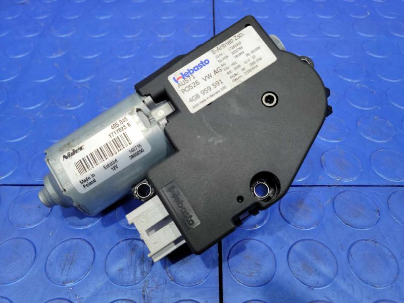 2012-2018 Audi A6 S6 Sunroof Glass Motor Module Genuine OEM Part 4G8959591