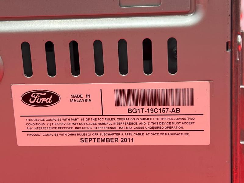 2012 Ford Taurus Audio & Visual Equip.(Radio)