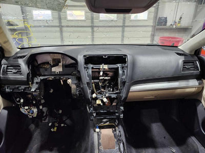 2015 Subaru Legacy Outback Dashboard Panel Dash Pad Black / Tan OEM 66040AL00A