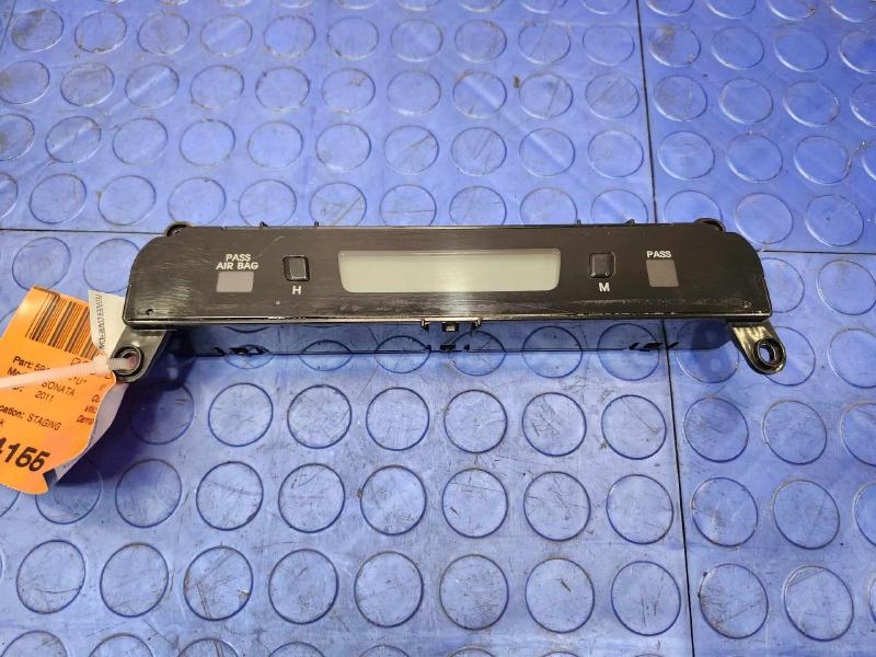 2011-2014 Hyundai Sonata Digital Clock Assembly Genuine OEM Part 94510-3Q000