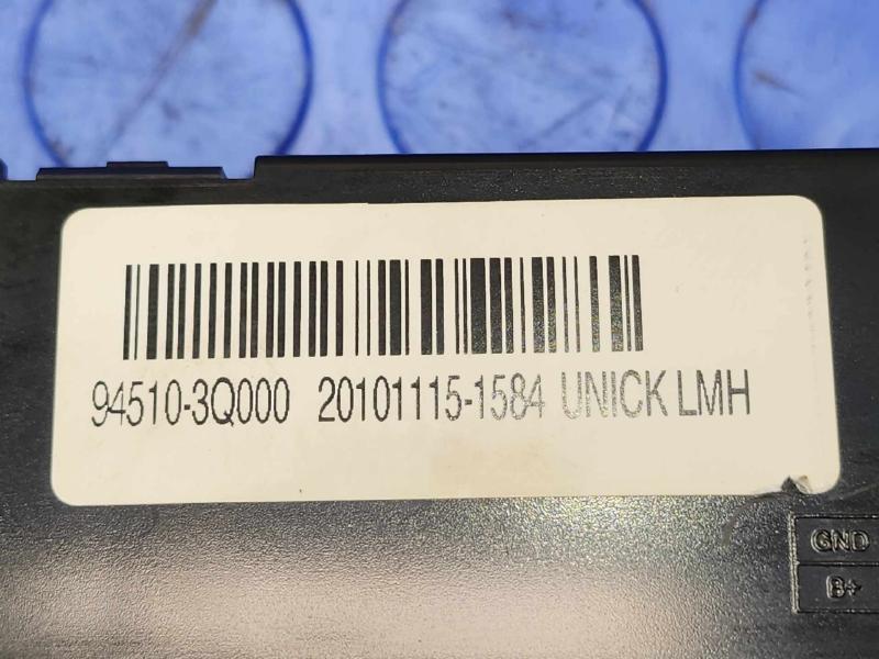 2011-2014 Hyundai Sonata Digital Clock Assembly Genuine OEM Part 94510-3Q000