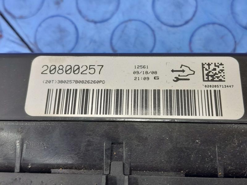 2009 Chevrolet Impala Heater A/C Control