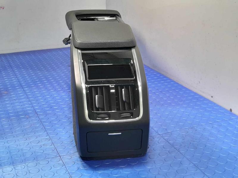 2018-2021 Volvo S90 Center Floor Console Assembly Black Leather Genuine OEM