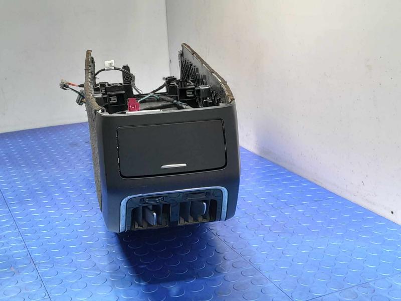 2018-2021 Volvo S90 Center Floor Console Assembly Black Leather Genuine OEM
