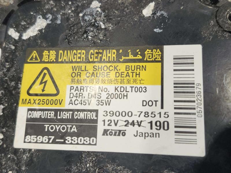 2016-2018 Toyota Prius LED HID Headlamp Control Module Ballast OEM 85697-33030,LH