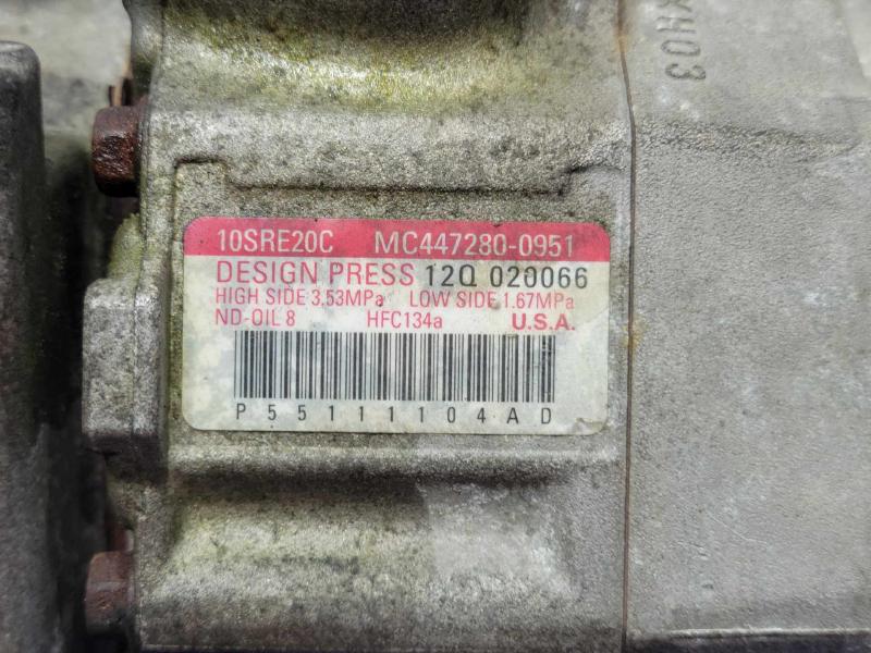 2014 Chrysler Town & Country A/C Air Compressor