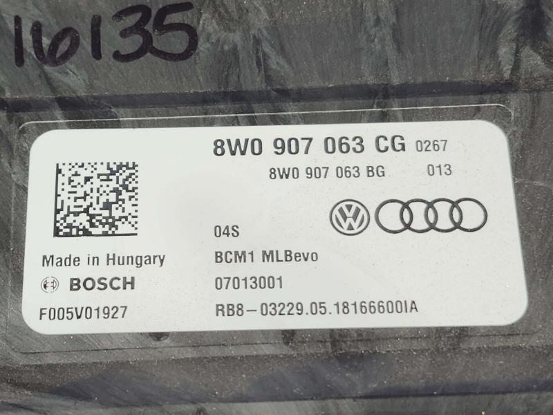 2018 Audi Q7 Chassis Brain Box