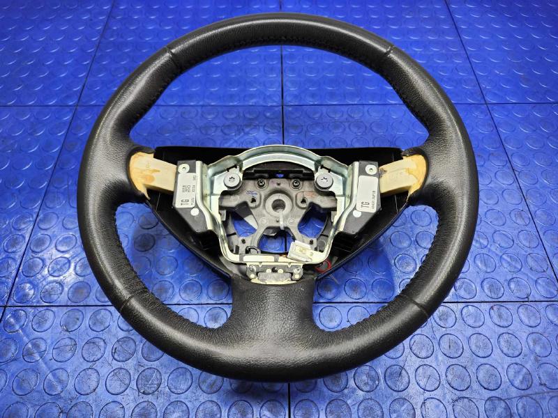 2013-2017 Nissan Leaf Steering Wheel Black Leather Genuine OEM 484303NF1B