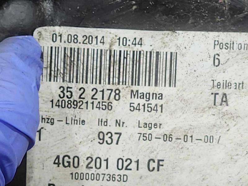 2015 Audi A6 Fuel Tank Assembly