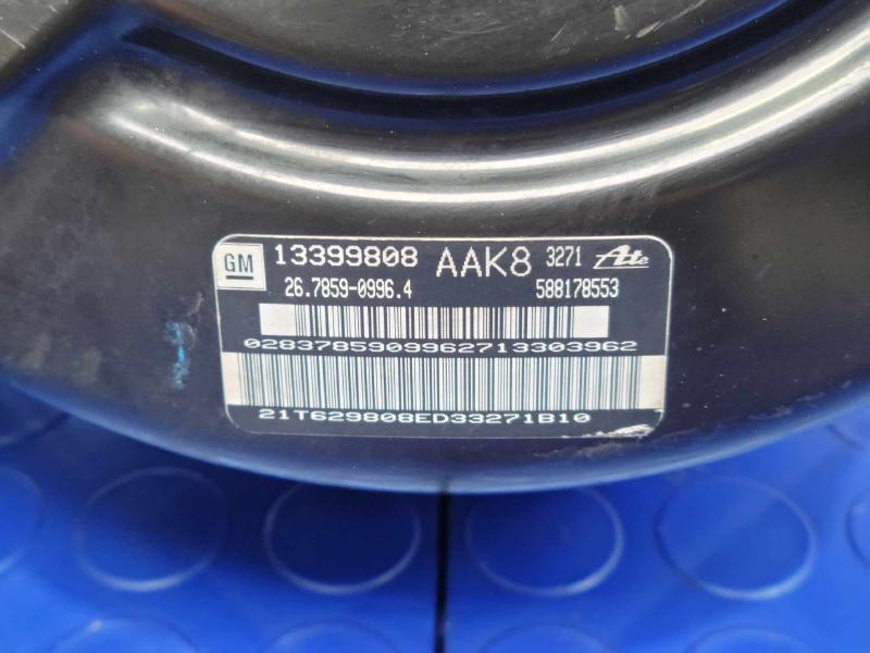 2014 Chevrolet Cruze Power Brake Booster