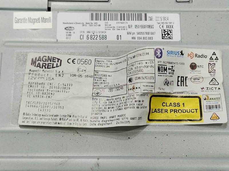 2017 MINI Cooper Audio & Visual Equip.(Radio)