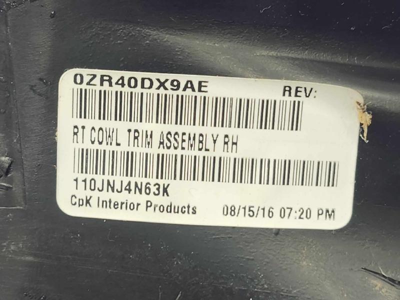 2017 Dodge Grand Caravan Misc Ebay Parts