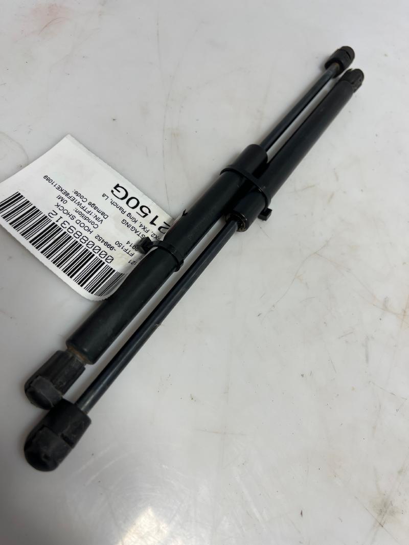 2009 - 2014 Ford F150 Hood Shock Set LH and RH OEM 9L3Z16C826A