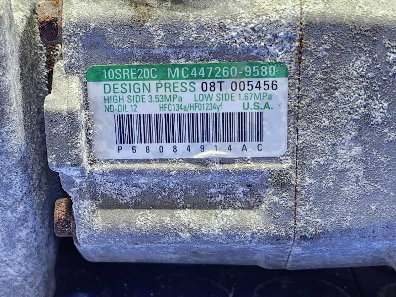 2017 Dodge Journey A/C Air Compressor