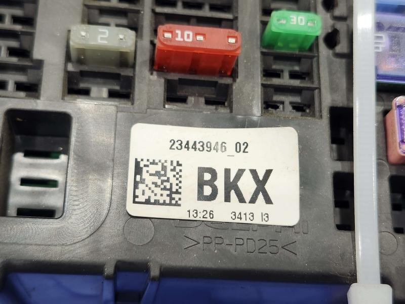 2014 Chevrolet Silverado 1500 Cabin Fuse Box