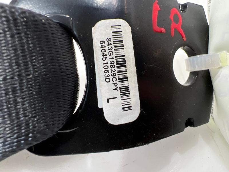 2020 Nissan Versa Rear Seat Belt