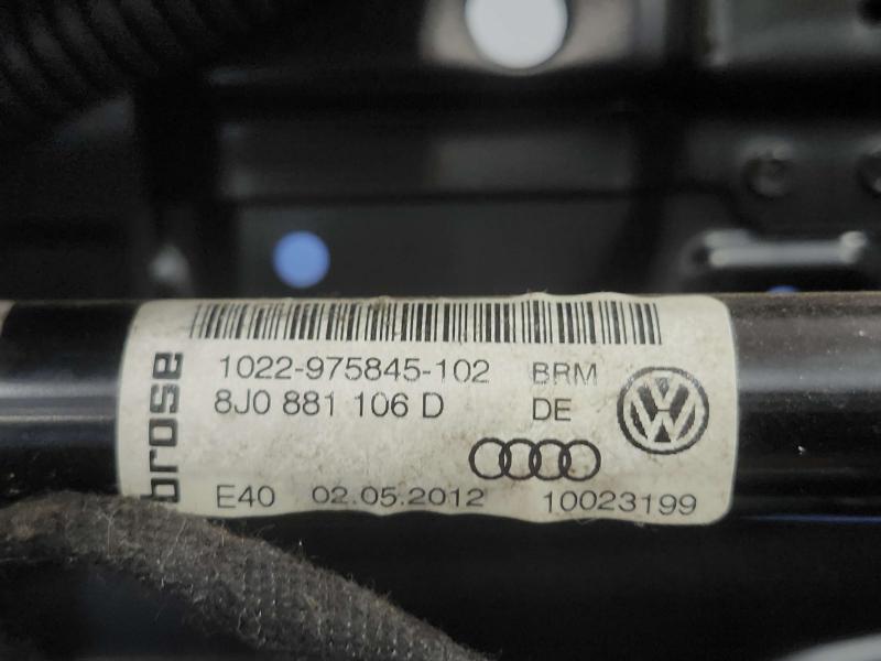 2012 Audi TT Seat Track