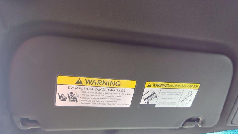 2018 Kia Soul Sun Visor