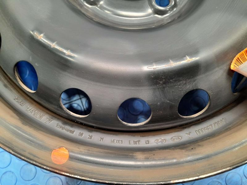 2018-2023 Kia Rio 15x5-1/2 Steel Wheel Genuine OEM Part 52910H9100