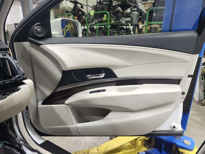 2014 Acura RLX Front Door Trim Panel Right Passenger Side Tan Leather OEM 83501TY2A11ZA,RH