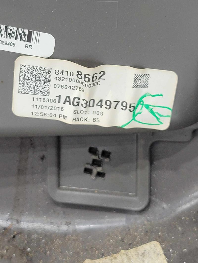 2017 Chevrolet Malibu Rear Door Trim Panel