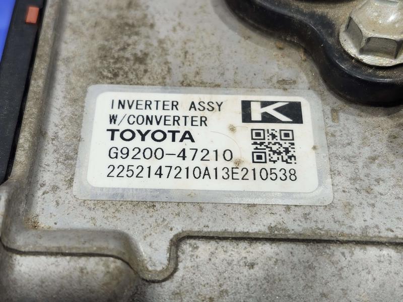 2013 Toyota Prius Converter/Inverter/Charger