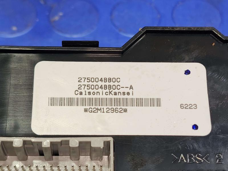 2016 Nissan Rogue Heater A/C Control