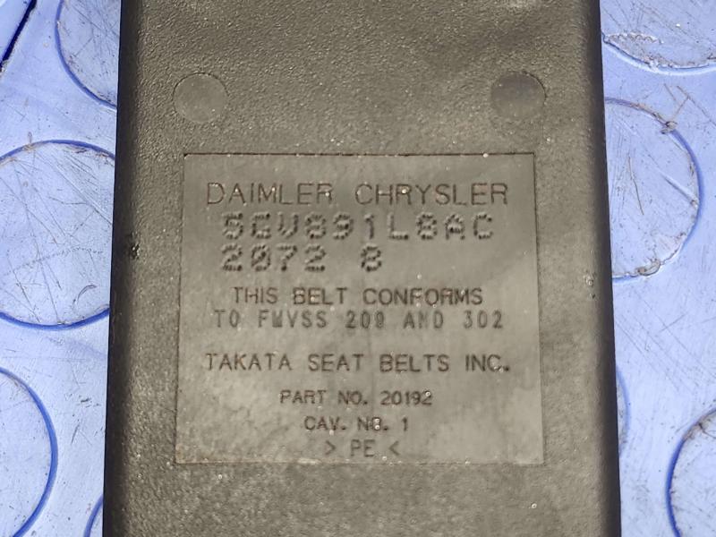 2002 Dodge Ram 1500 Rear Seat Belt