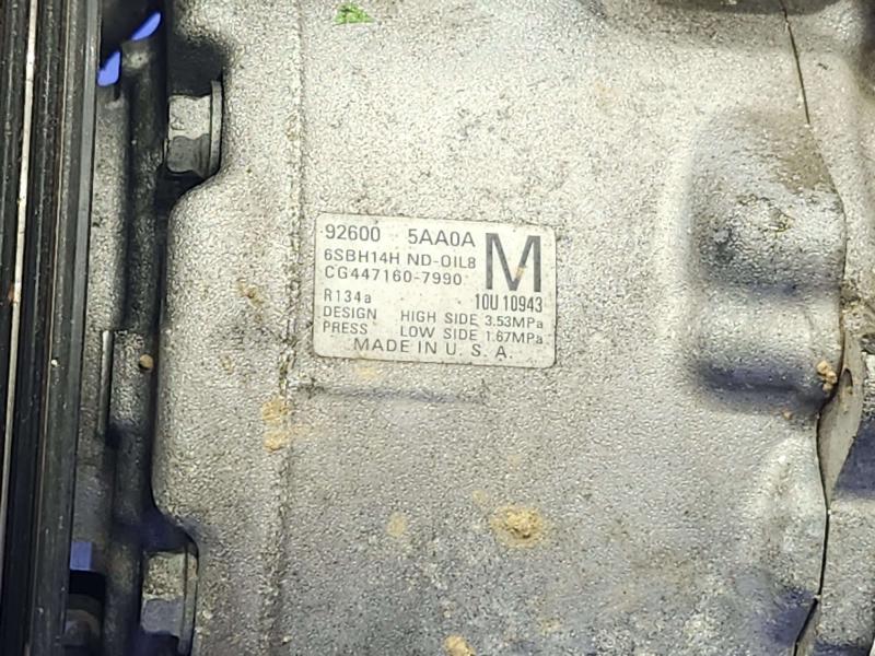 2018 Nissan Maxima A/C Air Compressor