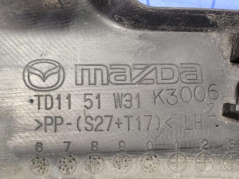 2011 Mazda CX-9 Wheel Opening Moulding