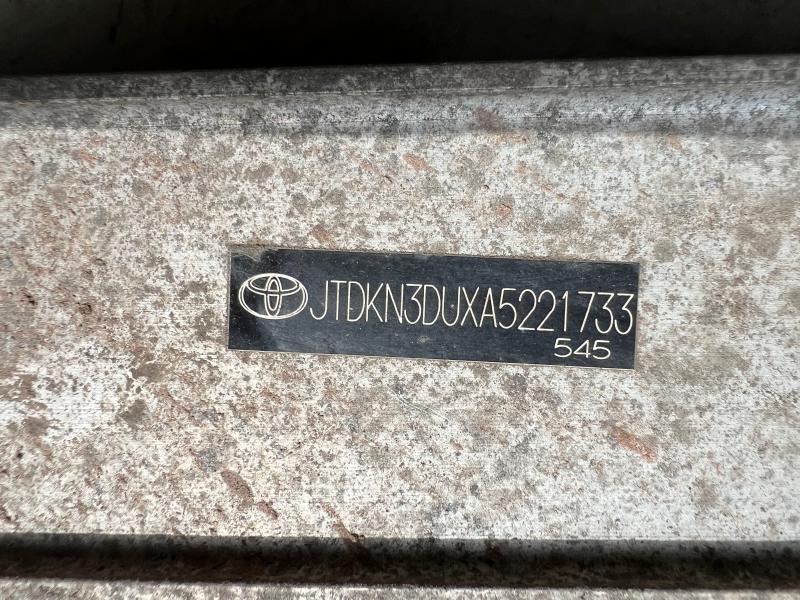 2010 - 2015 Toyota Prius Rear Bumper Impact Bar Reinforcement OEM 5202347010