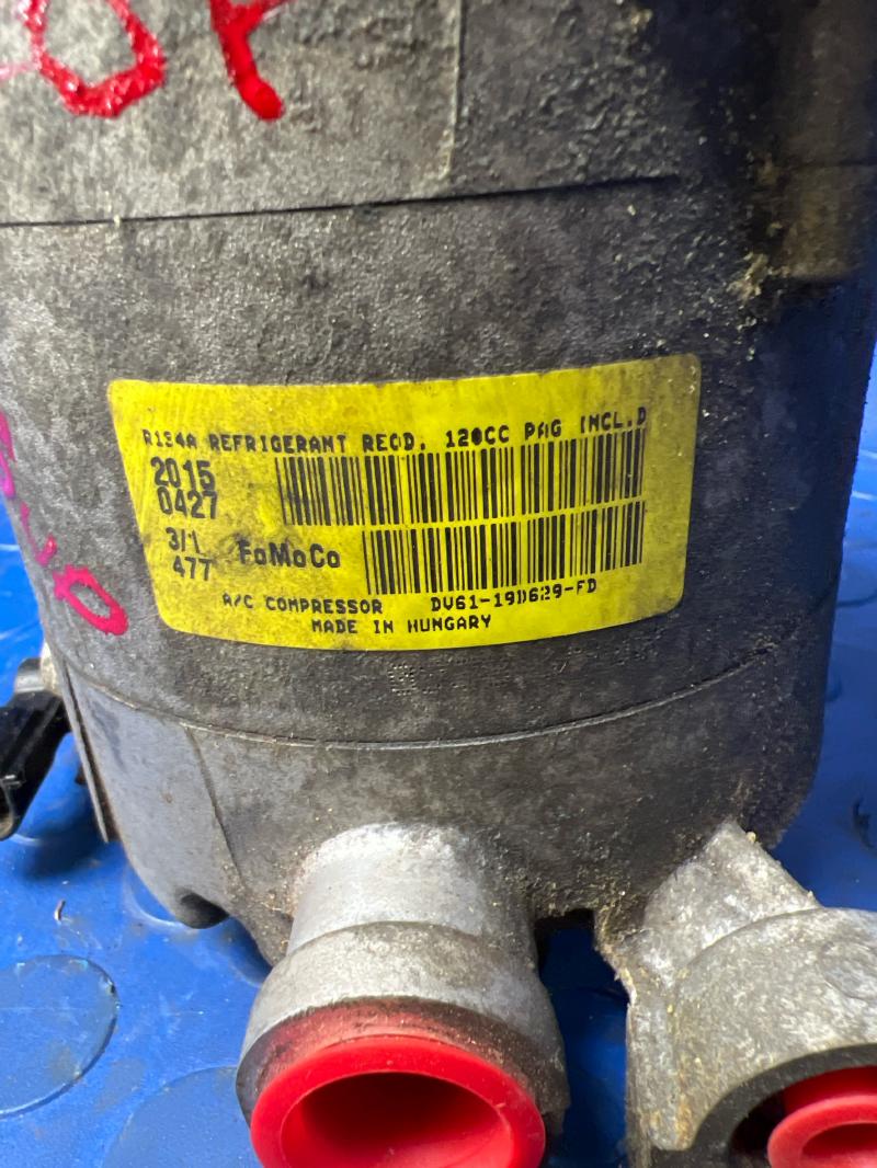 2015-2018 Ford Focus 1.0L Ecoboost AC Compressor Assembly OEM DV61-19D629-FD