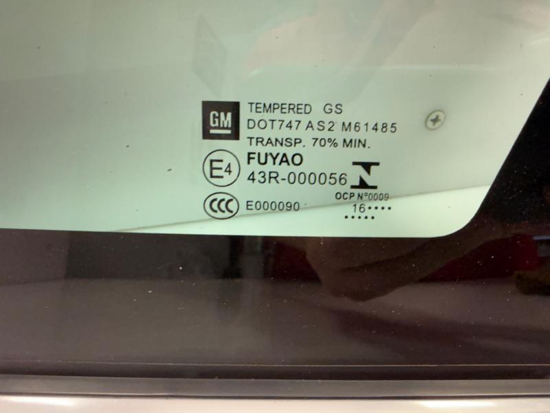 2017 Buick LaCrosse Quarter Glass/Window