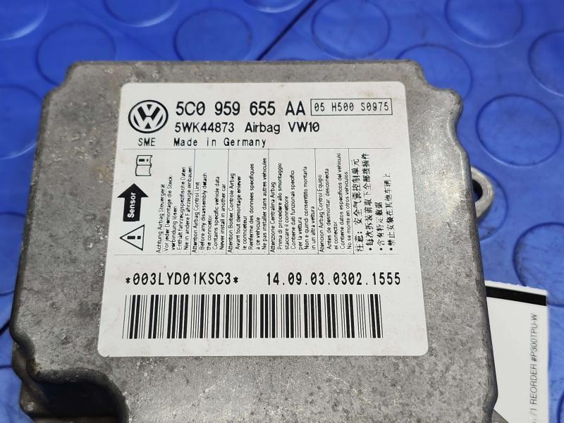 2015 Volkswagen Beetle Hatchback SRS Restraint Control Module 5C0959655AA
