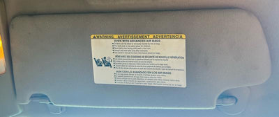 2011 Toyota Tundra Sun Visor