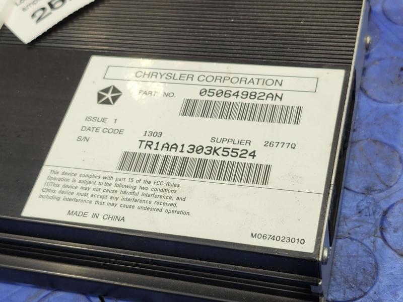 2013 Chrysler 300 Audio & Visual Equip.(Radio)
