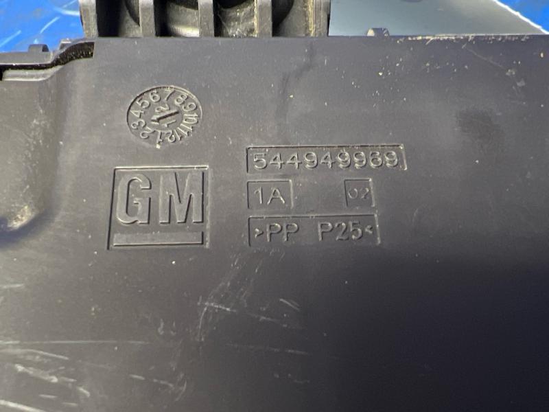 2012 Buick Lacrosse Rear Body Fuse Block Assembly Genuine OEM Part 20922936