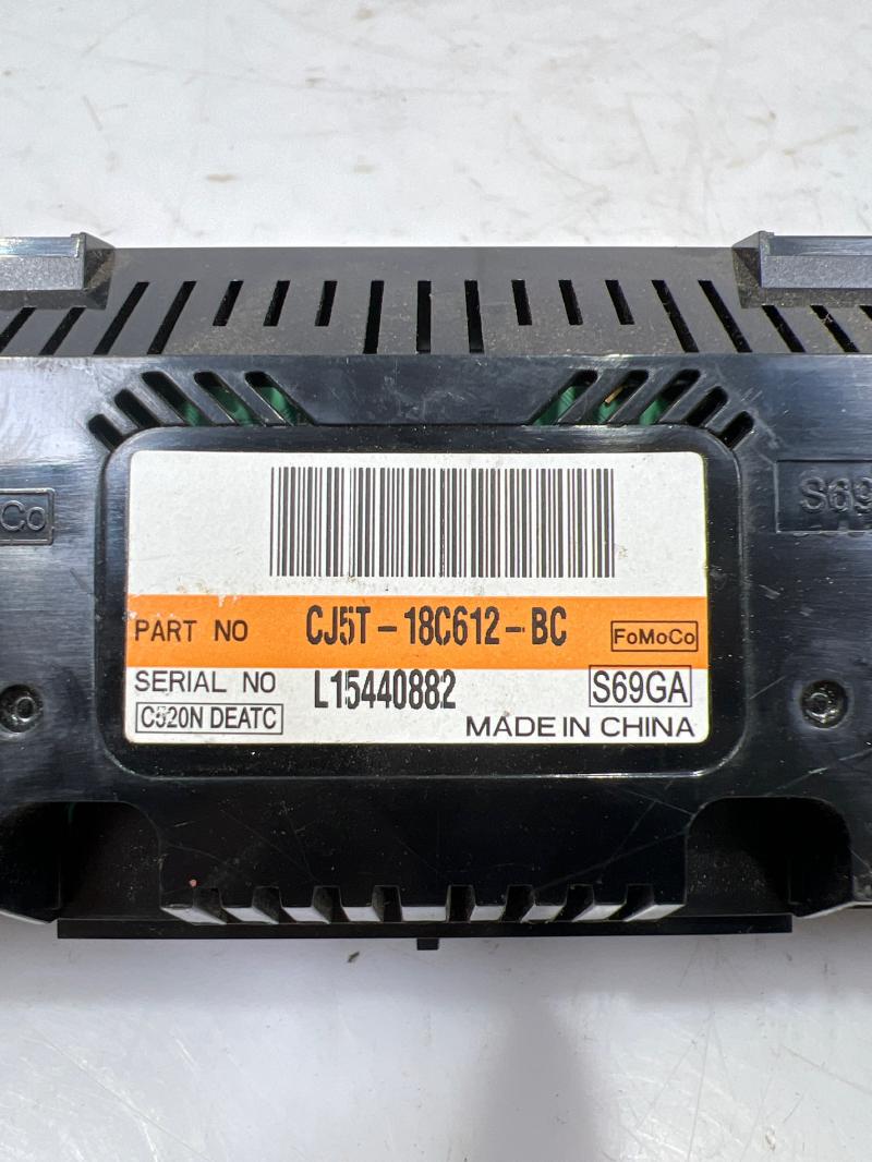 2013 - 2015 Ford Escape Automatic Temperature Climate Controls OEM CJ5T18C612BC