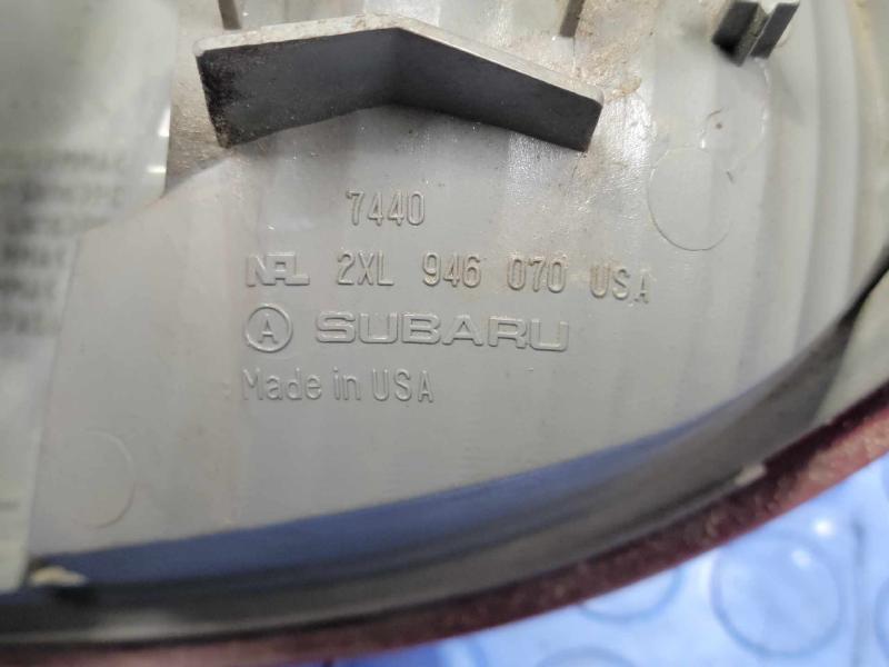 2008 Subaru Legacy Tail Light Assembly